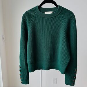 Sézane Sami Jumper in Bottle Green